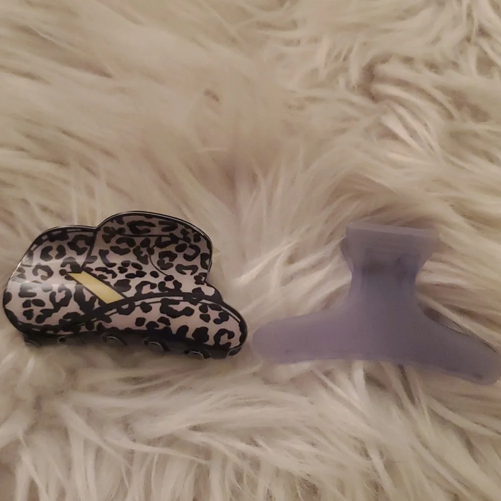 Cowboy Hat Hair Clip — Leopard Collection - Wild Rodeo Pink